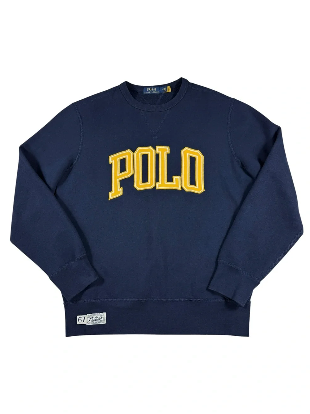 Polo Ralph Lauren Arch Logo Crew Sweatshirt, M